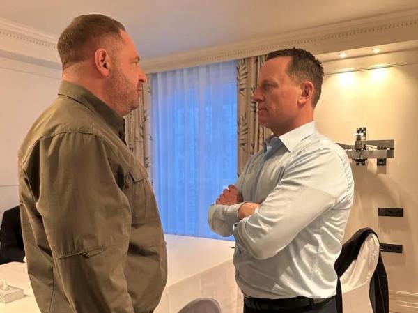 Єрмак зустрівся з посланником з особливих доручень президента США: про що говорили