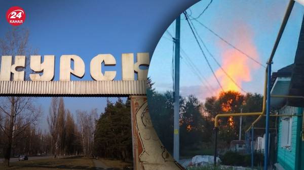 Вибуховий ранок у Курську: місцеві пишуть про прильоти та пожежу