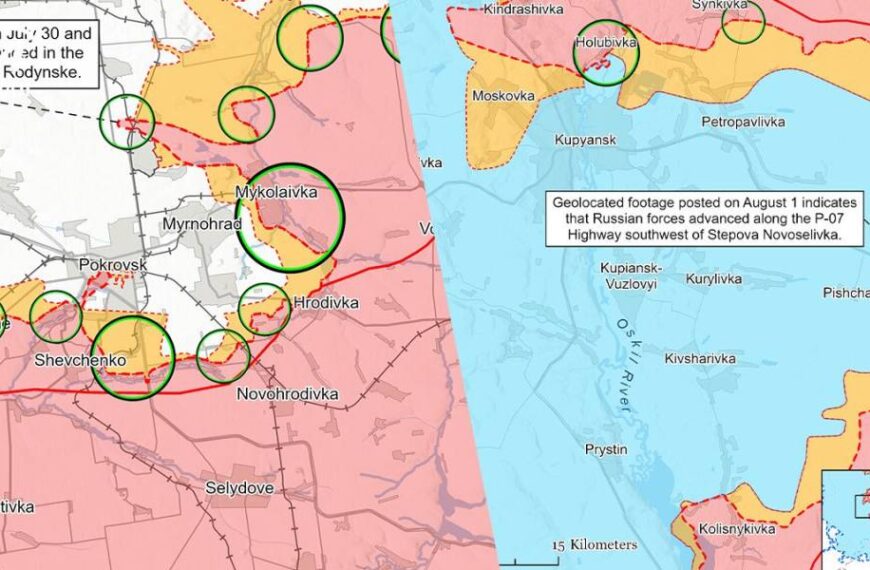 Українські військові просунулися на 3 напрямках, окупанти – на 4: карти й огляд фронту від ISW