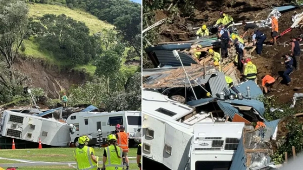 Фотографії рятувальників на місці інциденту.
