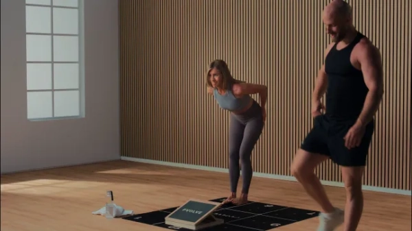 Для Дженніфер Еністон настав Новий рік, як у Еббі, і вона демонструє свій підтягнутий торс у спортивному спорядженні для фітнес-бренду Pvolve.