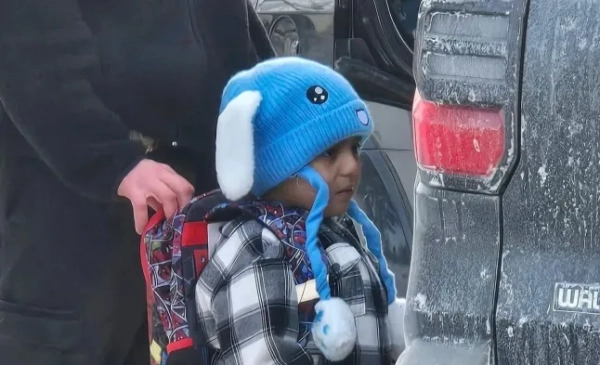 П'ятирічного хлопчика Ліама Конехо Рамоса затримала поліція ІСМ після дошкільного віку.