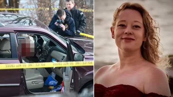 (Ліворуч) Зображення інциденту та (праворуч) Рене Ніколь Гуд.