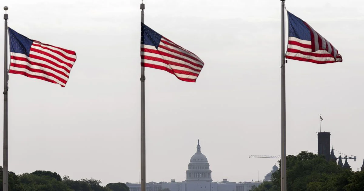 Прапор США.