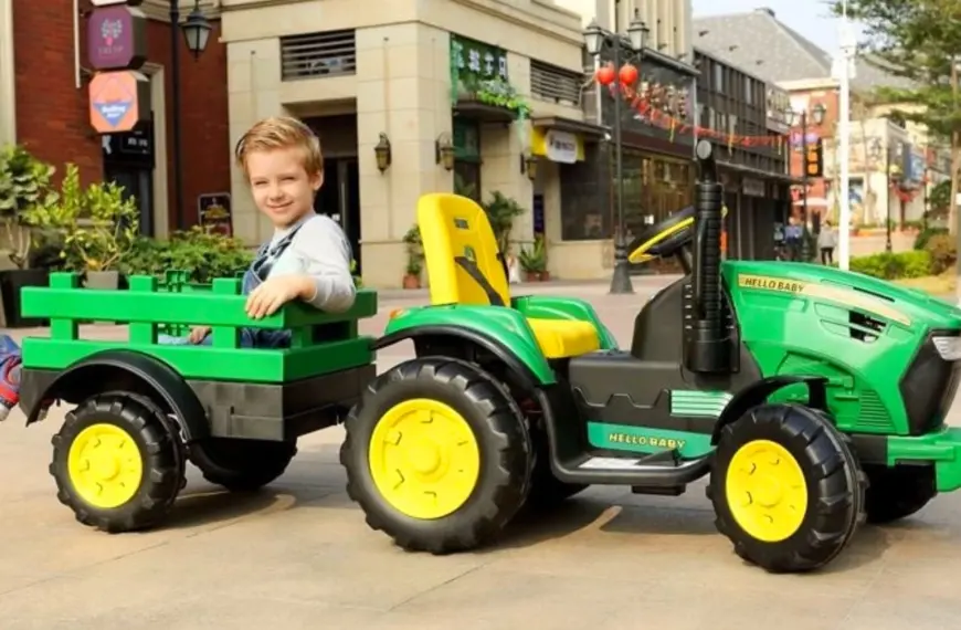 Брендовый или китайский детский трактор: что лучше?