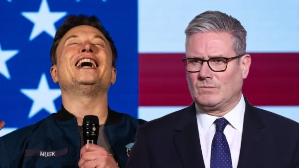 Ілон Маск опублікував штучно створене фото Кіра Стармера в бікіні та каже, що критики Х просто хочуть «цензури» Фото: Getty