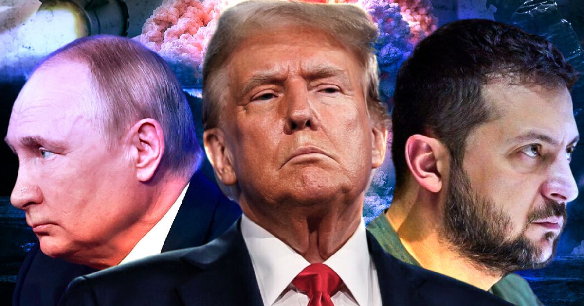 Трамп, Зеленський та Путін