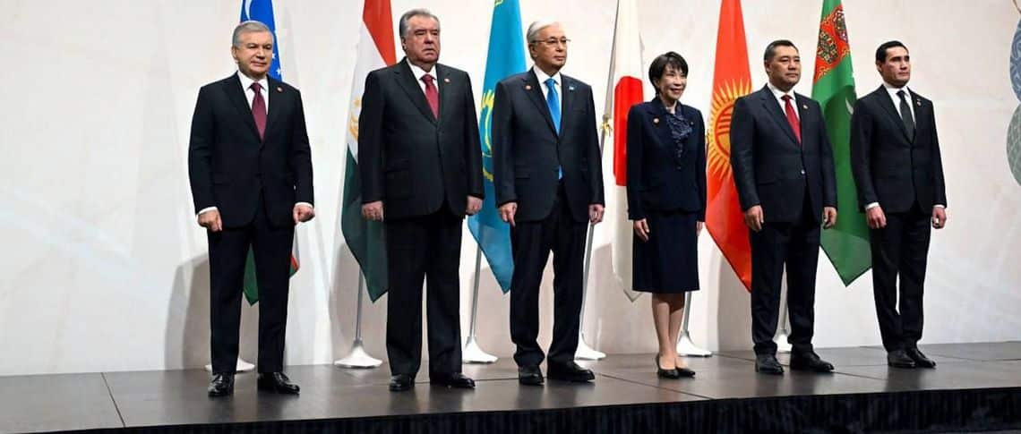 Photo by Uzbekistan Presidency / Handout/Anadolu via Getty Images