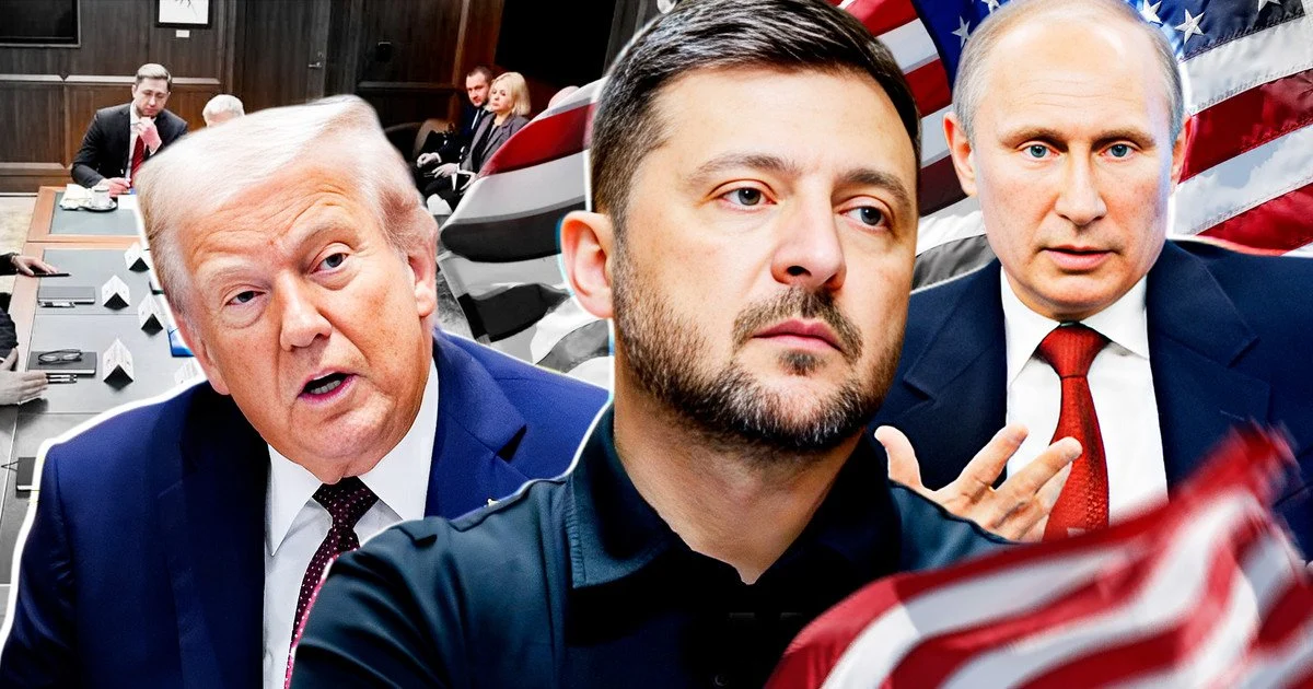 Зеленський, Трамп та Путін