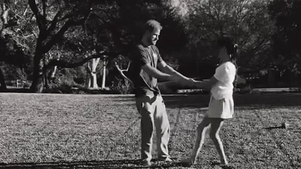 Принц Гаррі та Меган танцюють