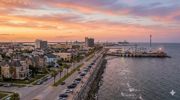 Місто Галвестон у Техасі
