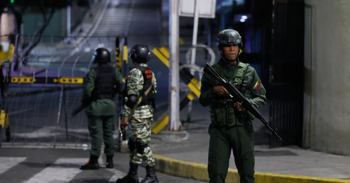 Охоронці палацу президента у Венесуелі