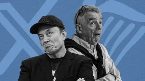 Ілон Маск та Майкл О'Лірі