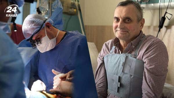 У Львові лікарі пересадили серце татові двох воїнів, що переніс інфаркт.