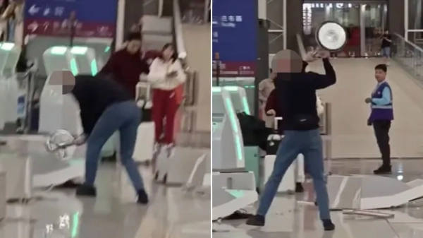 Британець обурений автоматом реєстрації в аеропорту перед арештом за віагру