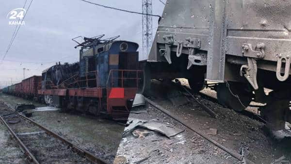 Прицільні атаки противника: ворожі дрони знову підступно обстріляли українську залізничну інфраструктуру