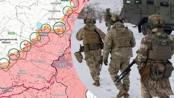 Російські сили досягли певних успіхів: карта бойових дій від ISW