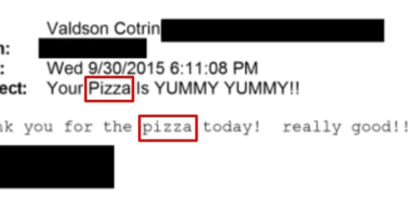 Нові справи Епштейна знову розпалили відому теорію – що означає «піца»?