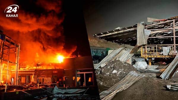 Росія масовано атакувала порти та залізницю: виникла пожежа.