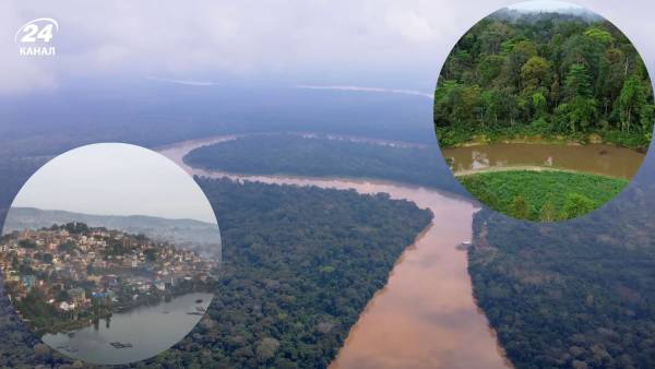 Яка річка двічі проходить лінію екватора?