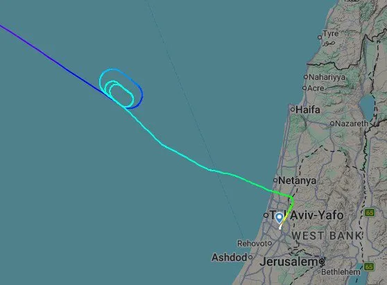 Британський авіаційний радар Тель-Авіва 08/02