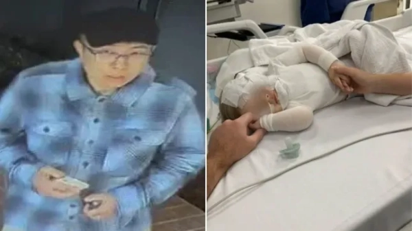 Розпочато полювання на чоловіка після того, як він «облив дитину&hellip;