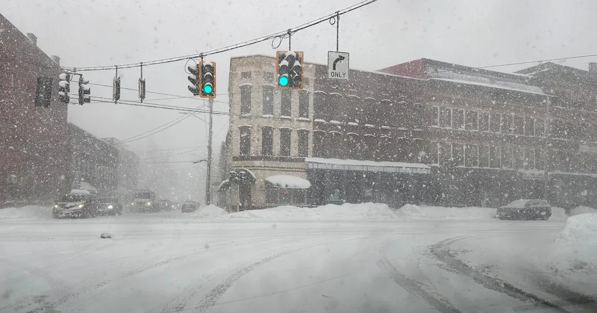 Шторм у США Шторм у США