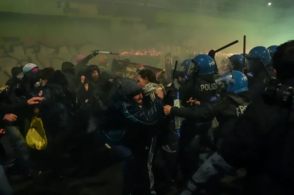 Протестувальники проти зимових Олімпійських ігор у Мілані зіткнулися з поліцією