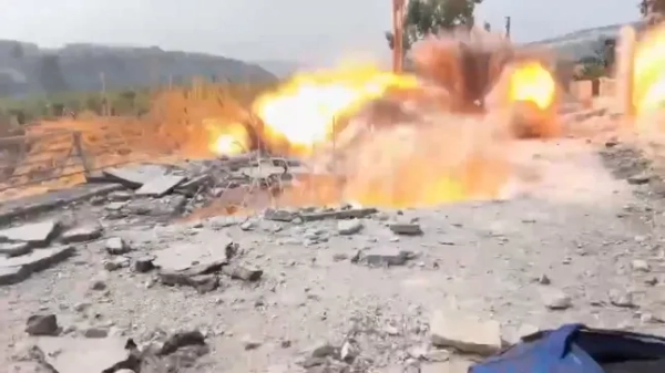 Момент ізраїльського удару ледь не оминув англійський кореспондент російського державного телебачення