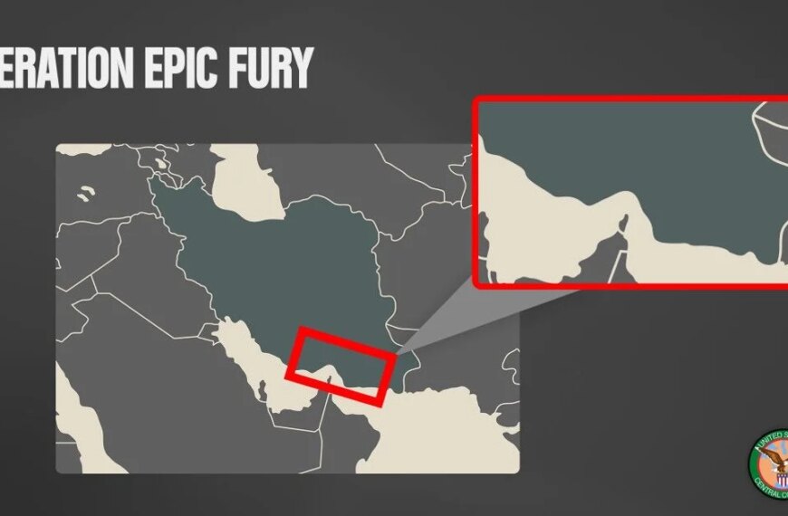 Американські сили атакували іранські ракетні позиції поблизу Ормузької затоки.