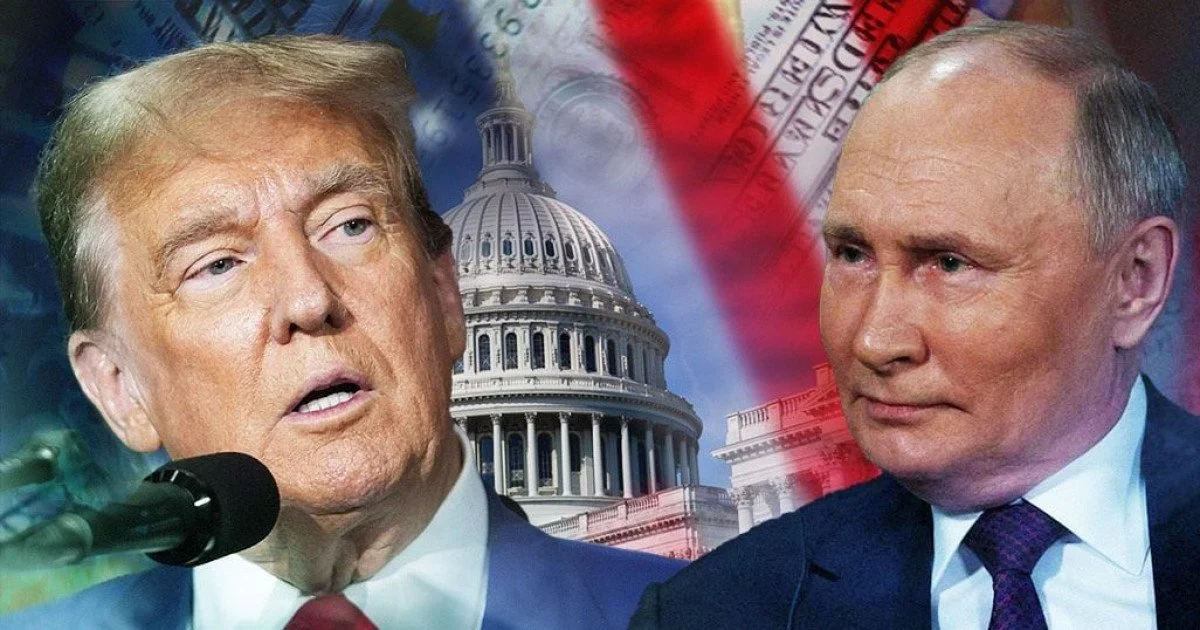 Дональд Трамп і Володимир Путін Дональд Трамп і Володимир Путін