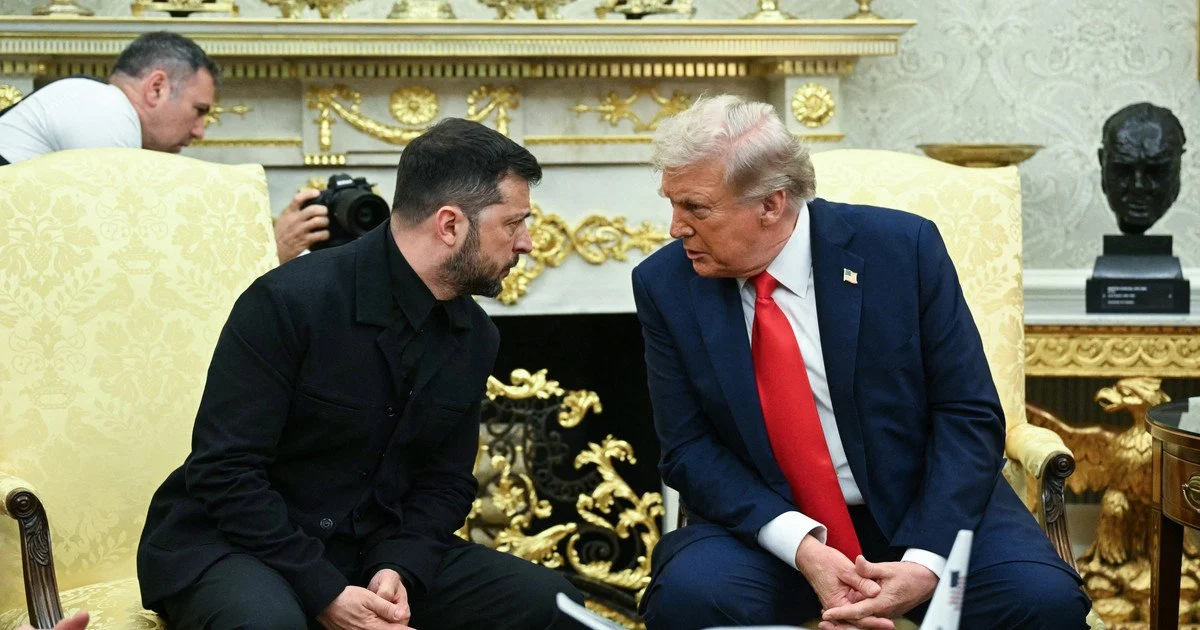 Зеленський і Трамп.