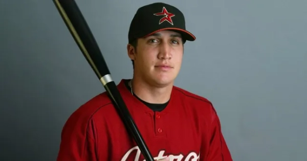 Томмі Вайтмен з команди «Х'юстон Астрос» позує під час Дня медіа 25 лютого 2003 року на стадіоні округу Оцеола в Кіссіммі, штат Флорида.