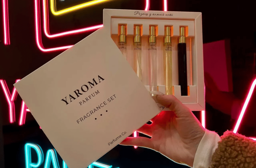 Популярні аромати у подарункових наборах від YAROMA Parfum