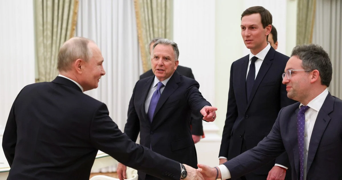 Посланці Трампа та Путін Посланці Трампа та Путін
