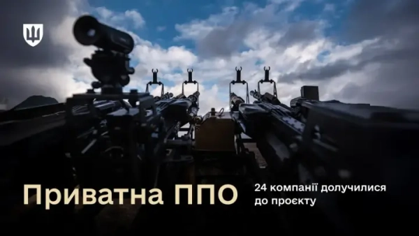 Приватна ППО під захистом: як 24 компанії посилюють оборону України