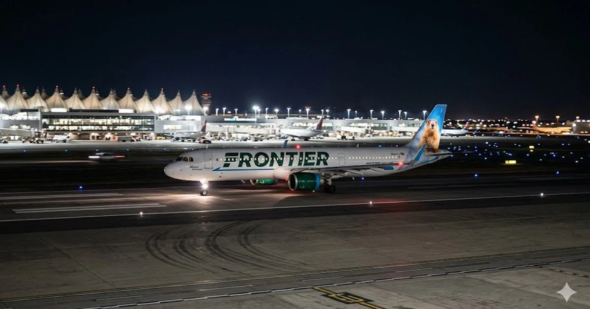 Літак Frontier Airlines