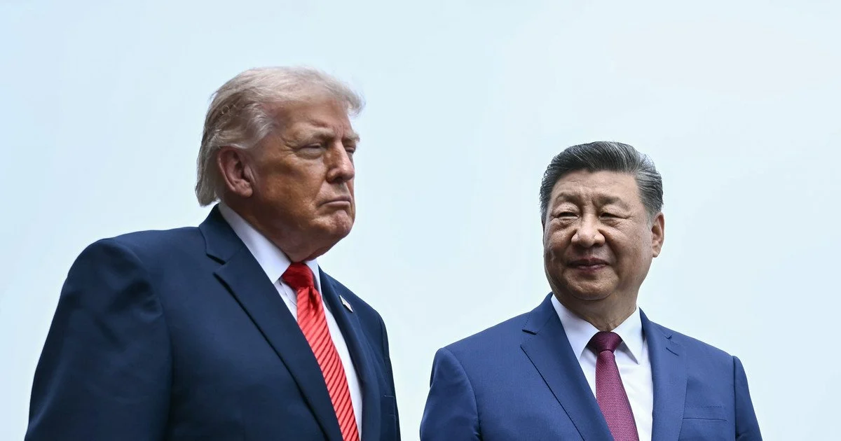 Дональд Трамп і Сі Цзіньпін Дональд Трамп і Сі Цзіньпін