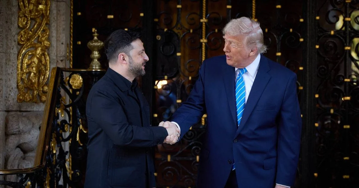 Володимир Зеленський і Дональд Трамп Володимир Зеленський і Дональд Трамп