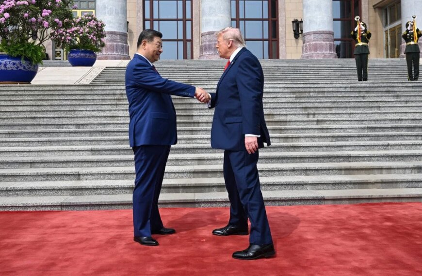 Неловкий старт зустрічі Трампа та Сі: вірусне відео захопило інтернет