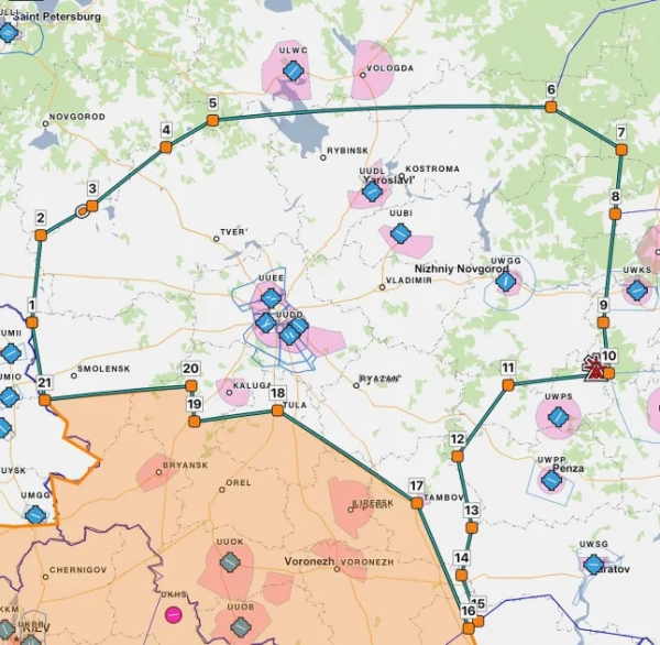 Параноїдальний Володимир Путін готовий заборонити польоти приватних цивільних легких літаків та гелікоптерів у районі навколо Москви, який в чотири рази перевищує площу Великої Британії, через побоювання щодо українських безпілотників, які вражають ключові об'єкти навколо столиці.