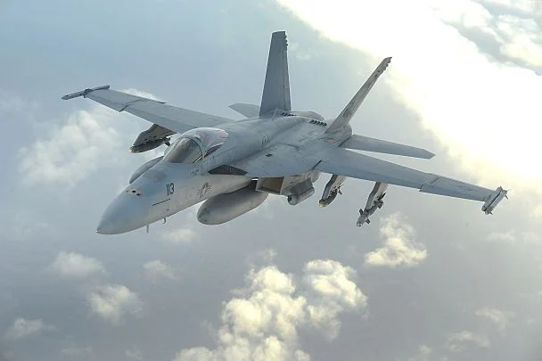 F/A-18 Hornet. 