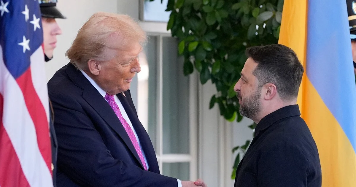Дональд Трамп і Володимир Зеленський