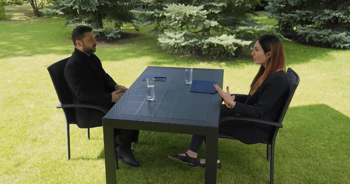 Volodymyr Zelenskyy and Laura Loomer