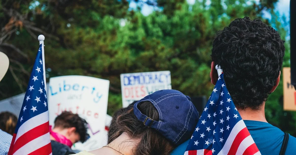 A march of Patriot Front supporters took place in the USA