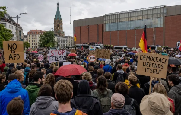 Протести проти AfD у Німеччині – тисячі людей вийшли в&hellip;