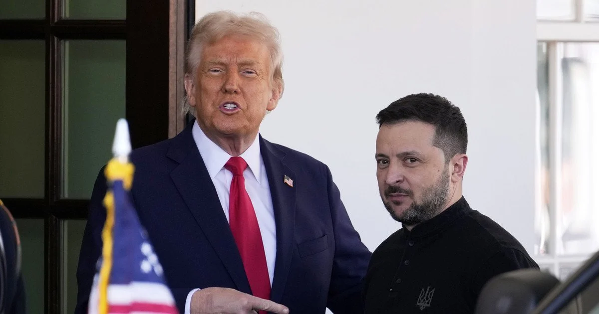 Дональд Трамп і Володимир Зеленський Дональд Трамп і Володимир Зеленський