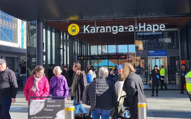 Станція CRL Karanga-a-Hape під час дня відкритих дверей, 15 серпня 2026 року.