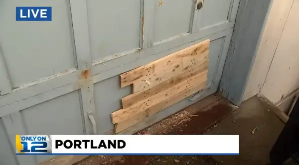 Shot breaking into a business, homeless man demands $10,000,000 for ?emotional distress? picture: KPTV