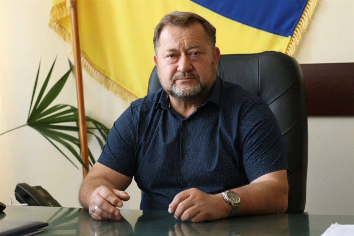 Голова Дмитрівської селищної громади Тарас Дідич.